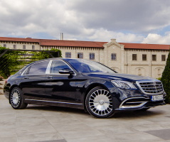 Chauffeur Service Executive Mercedes S Class in Plymouth